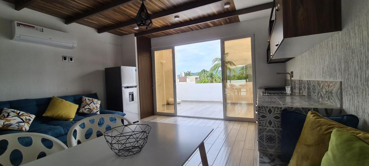 Moderno Depa Con Terraza Y Vista Extraordinaria Apartment Манзанило Екстериор снимка
