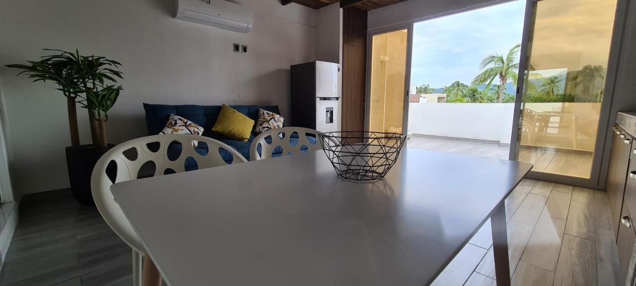 Moderno Depa Con Terraza Y Vista Extraordinaria Apartment Манзанило Екстериор снимка